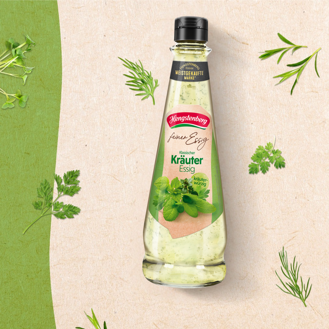 Kräuteressig 500ml - Feine Essige von Hengstenberg