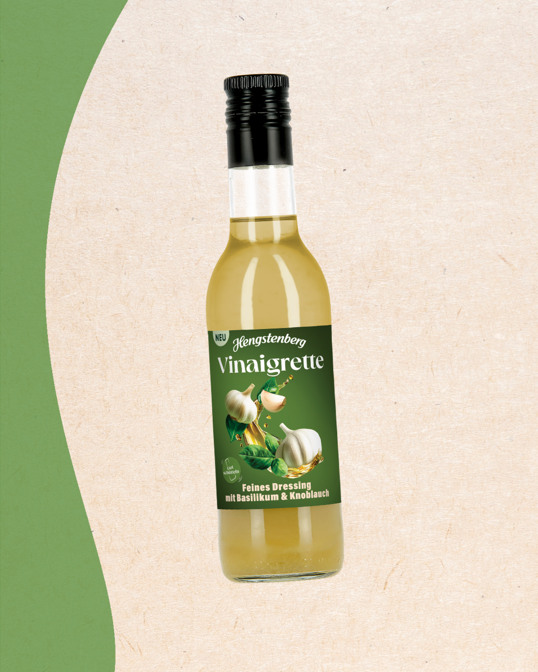 Vinaigrette Basilikum & Knoblauch
