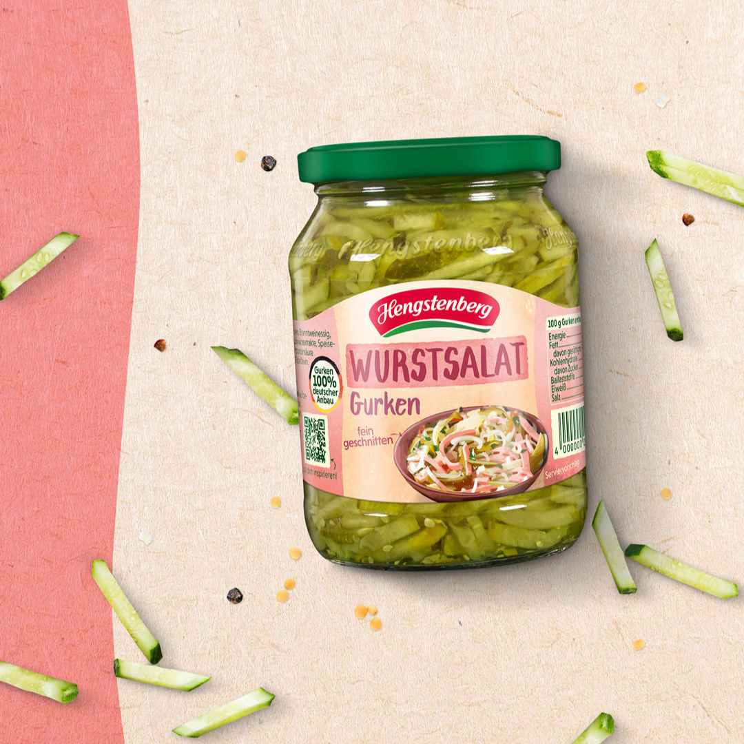 Wurstsalat Gurken