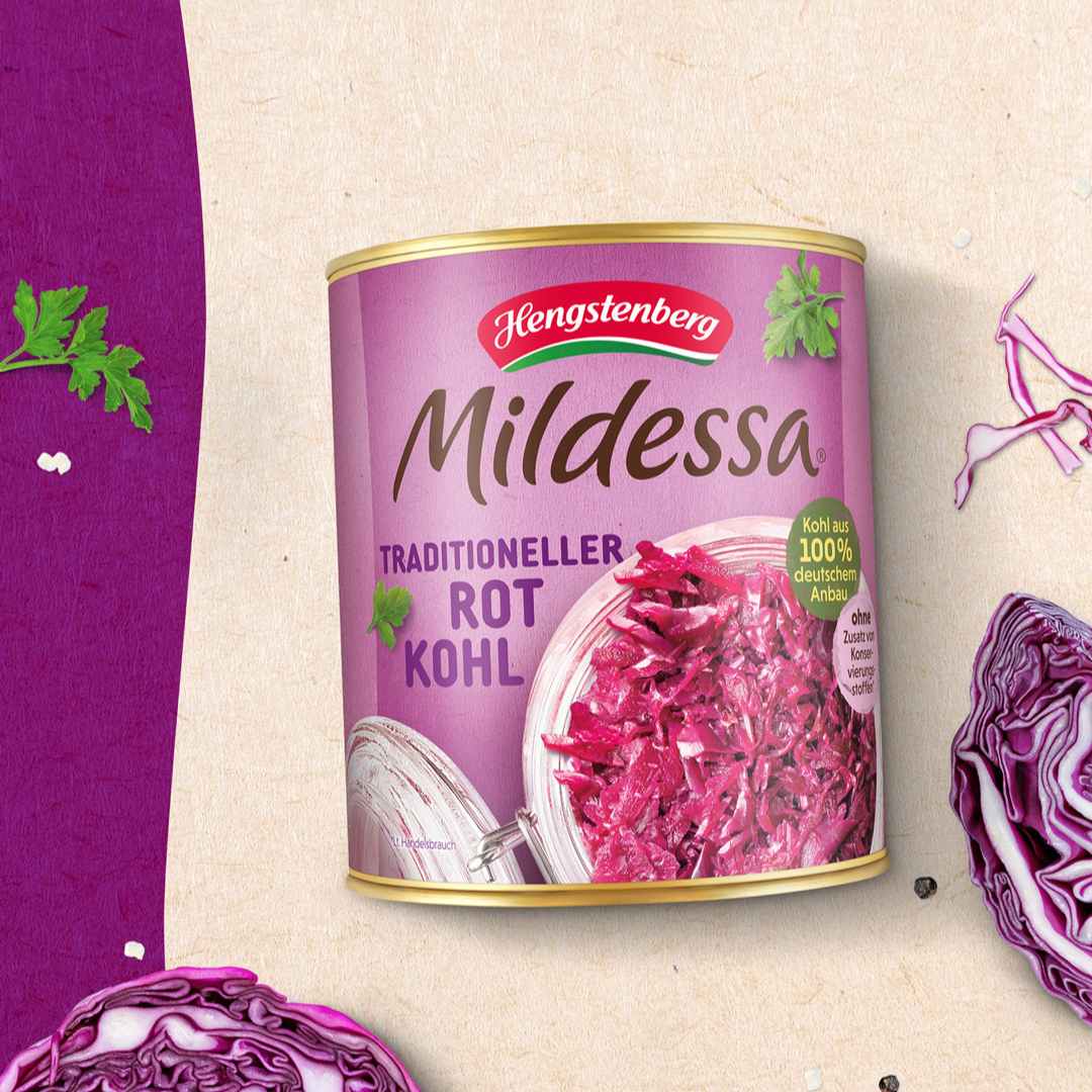 Original Rotkraut in der Dose