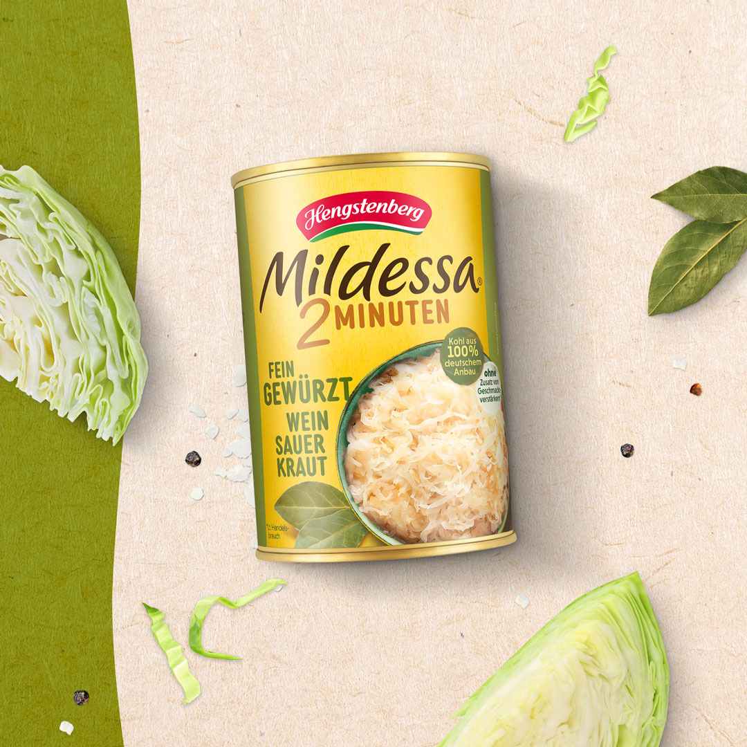 Mildessa 2 Minuten Weinsauerkraut