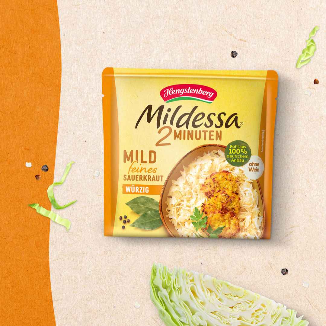 Mildessa 2 Minuten mild-feines Sauerkraut