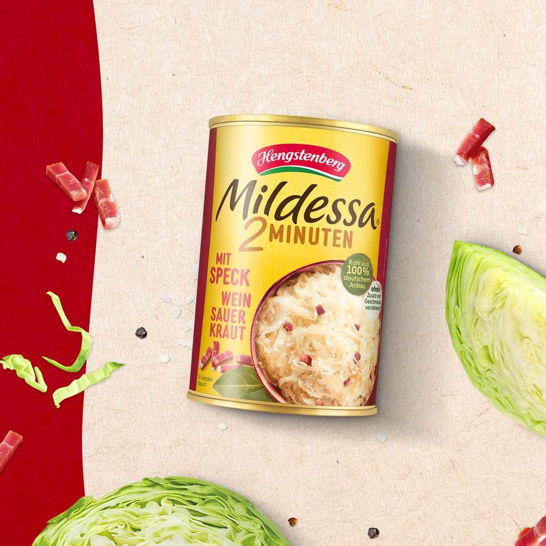 Mildessa Weinsauerkraut mit Räucherspeck