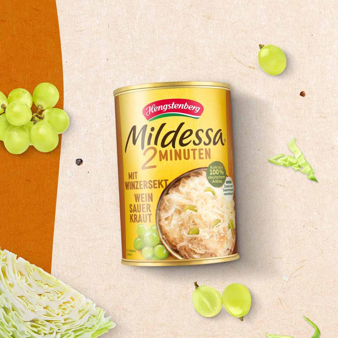 Mildessa Weinsauerkraut mit Winzersekt