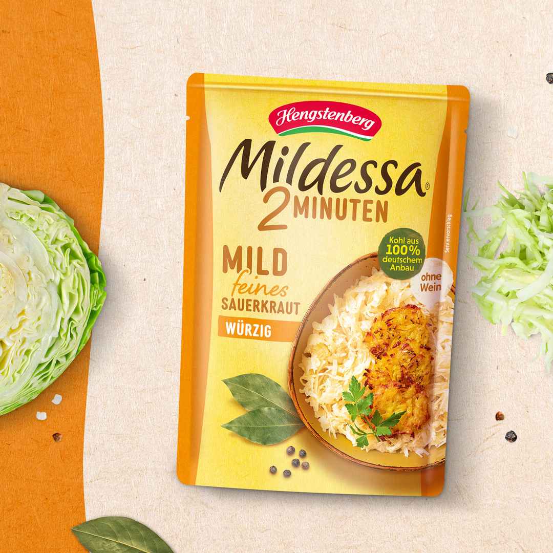 Mildessa 2 Minuten mild-feines Sauerkraut