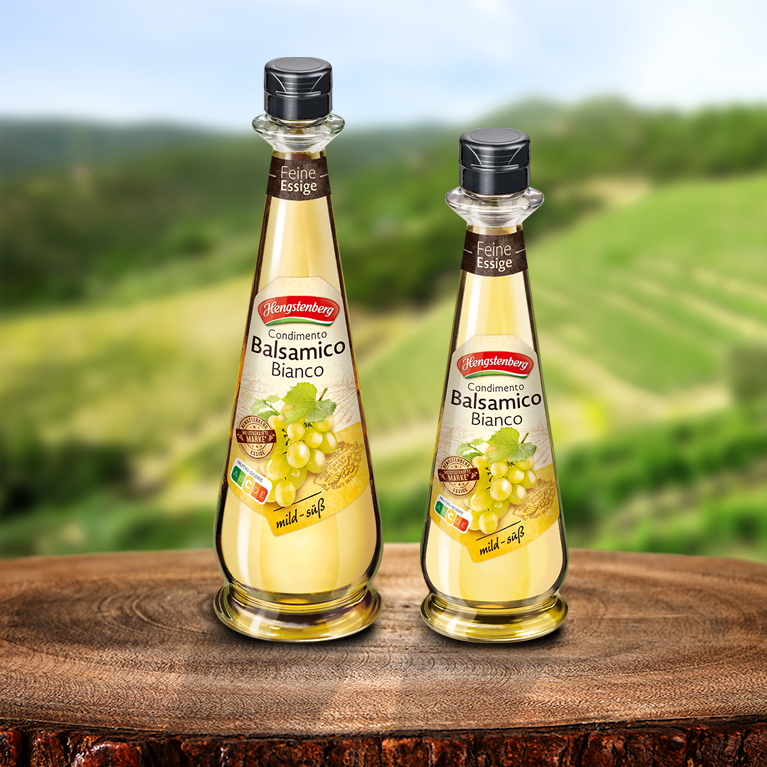 Condimento Balsamico Bianco 500ml - Feine Essige von Hengstenberg