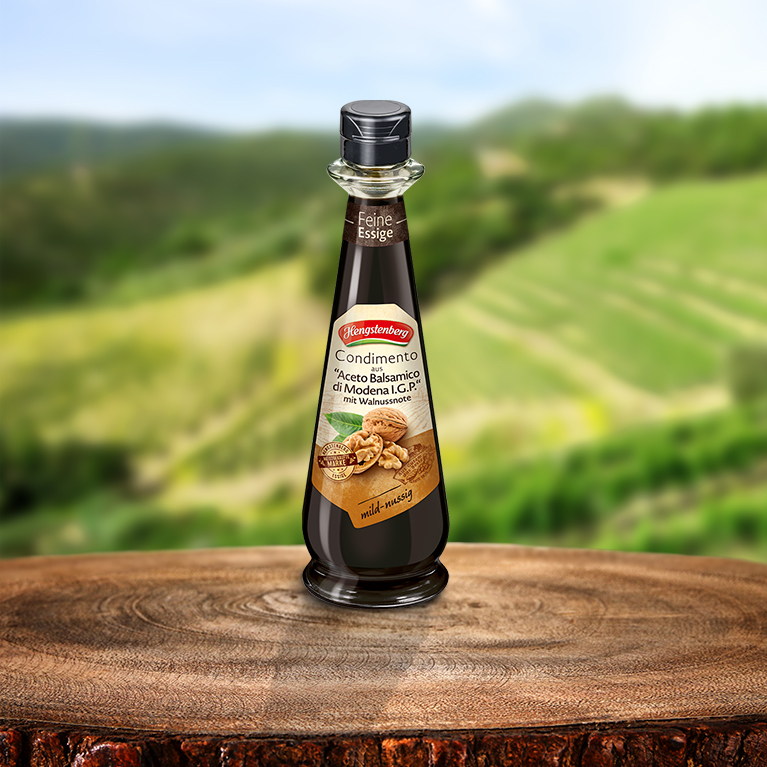 Condimento aus Aceto Balsamico di Modena mit Walnussnote 250ml - Feine Essige vo
