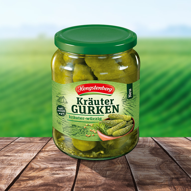 Kräuter Gurken