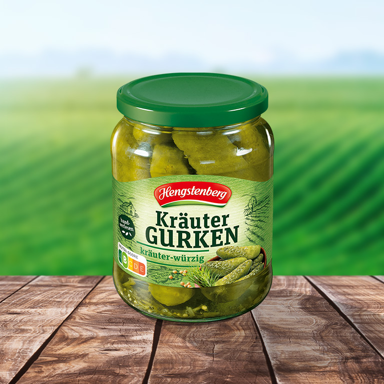 Kräuter Gurken