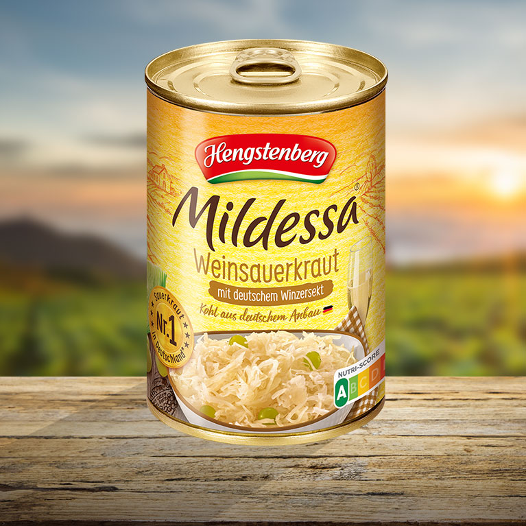 Mildessa Weinsauerkraut mit Winzersekt