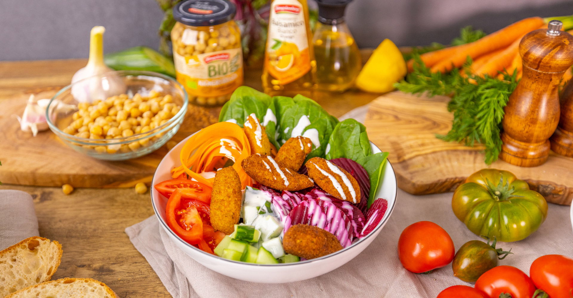 Falafel-Bowl