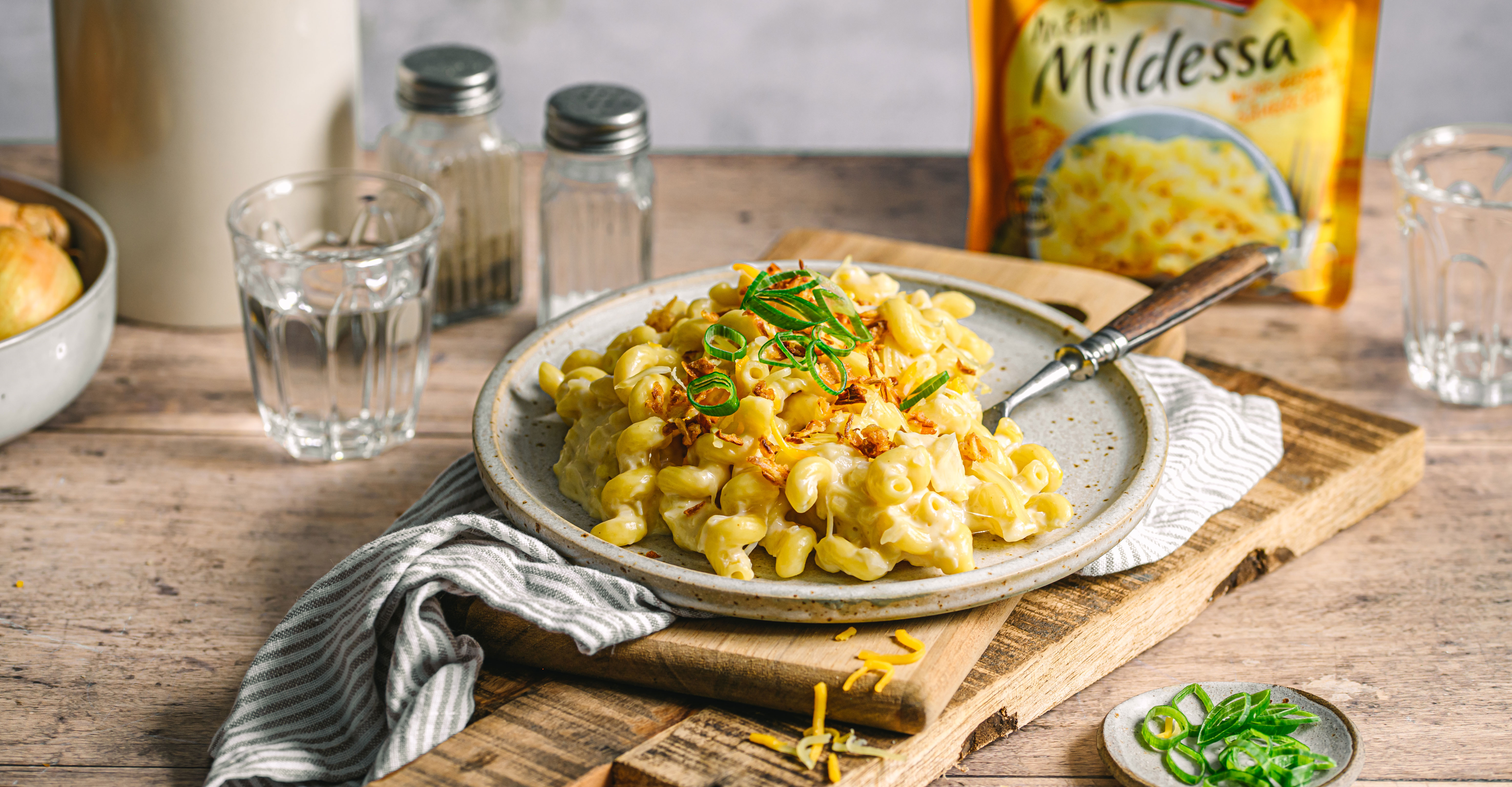 Mac and Cheese mit Sauerkraut