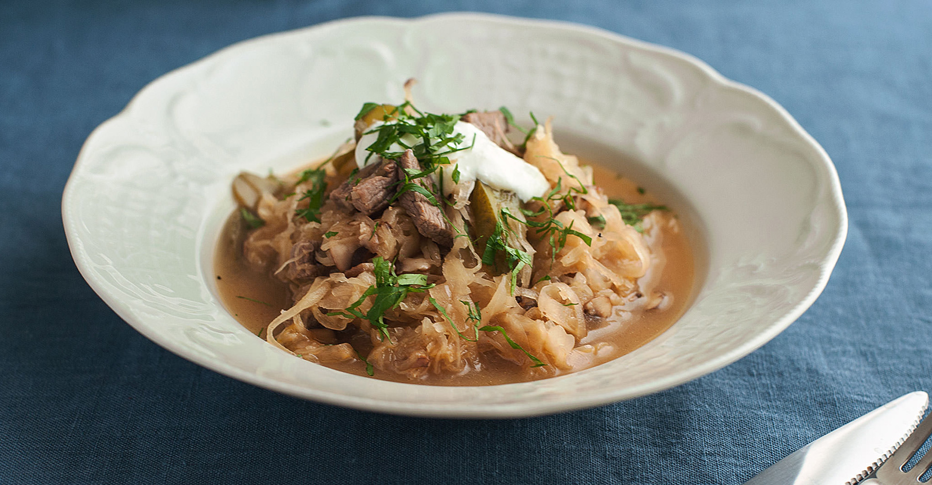 Rezept für kalte Tage: Unser Sauerkraut-Pilzeintopf