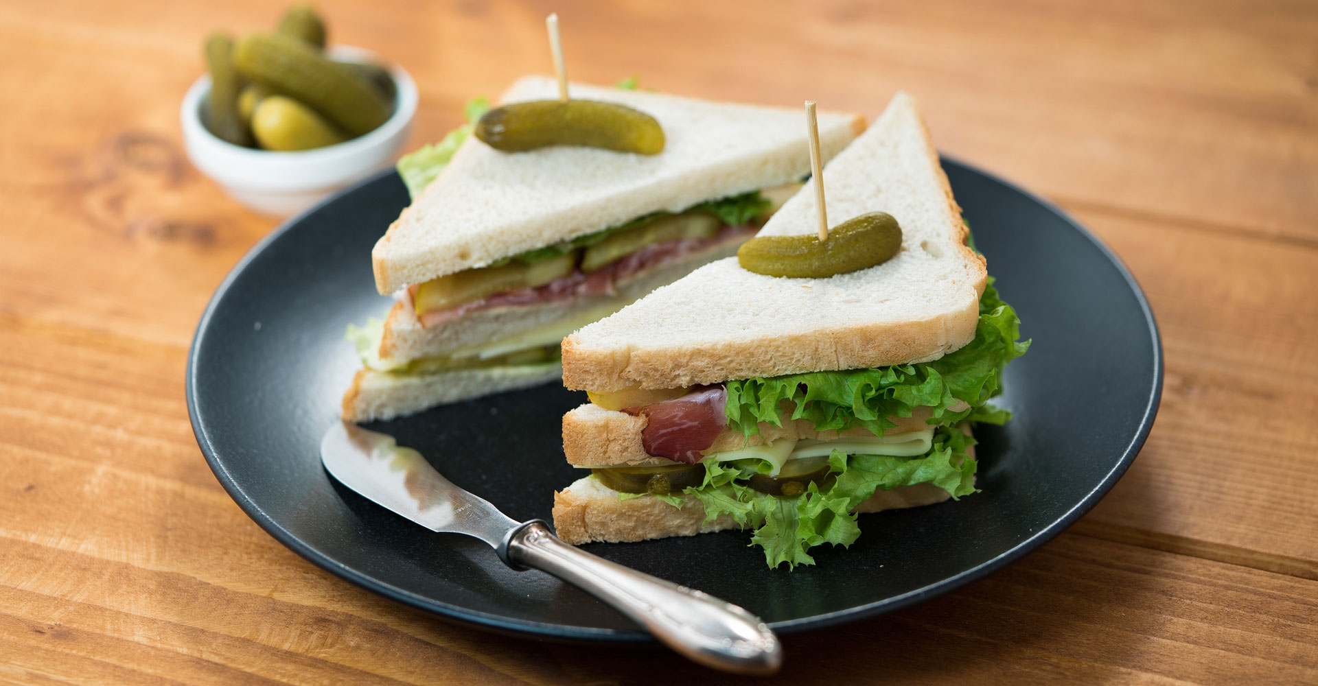 Rezept für ein Schwarzwälder-Schinken-Sandwich