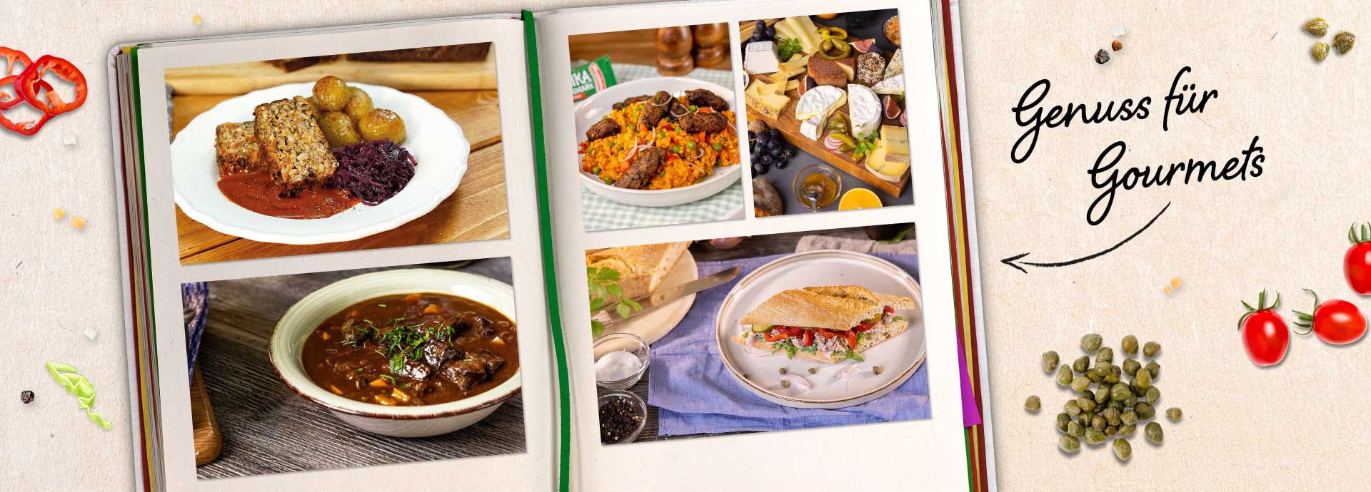 Feinkost: leckere Rezepte von Hengstenberg