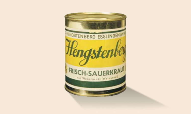 Erstes pasteurisiertes Sauerkraut von Hengstenberg Erstes pasteurisiertes Sauerkraut von Hengstenberg